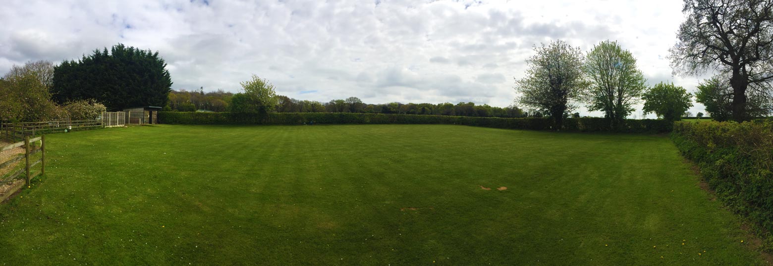 Model Farm Campsite in North Norfolk.